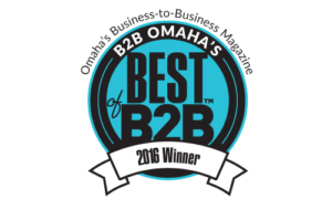 B2B Omaha 2016 Winner