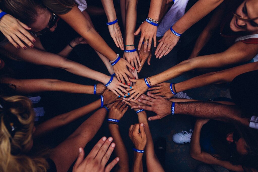 diverse hands